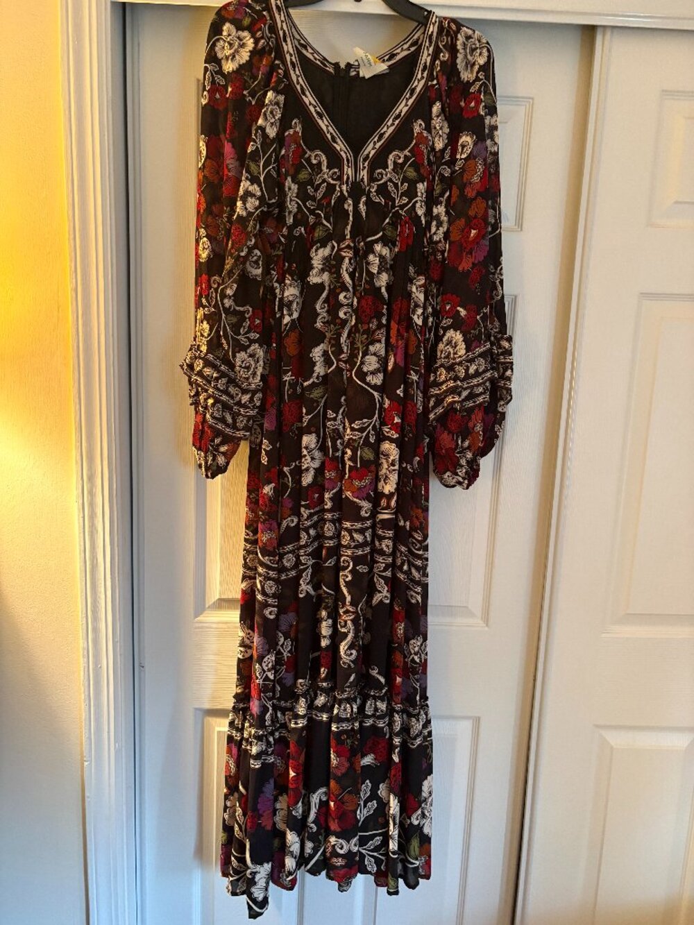 FARM Rio Rococo Flowers Maxi Dress NWT Size Medium - Picture 4 of 9